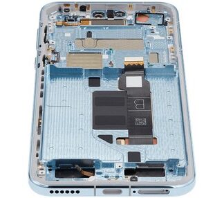 Orig. OLED Display für Honor Magic 7 Pro mit Rahmen Breeze Blue - aufgearbeitet