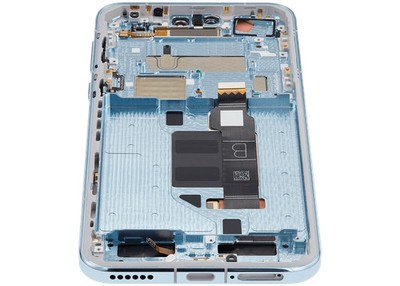 Orig. OLED Display für Honor Magic 7 Pro mit Rahmen Breeze Blue - aufgearbeitet