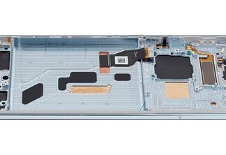 Orig. OLED Display für Honor Magic 5 Pro mit Rahmen Meadow Green - aufgearbeitet