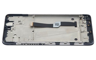 Orig. LCD Display Motorola Moto One Fusion Plus mit Rahmen Schwarz aufgearbeitet