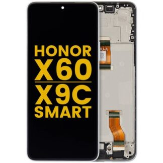 Original LCD Display für Honor X60 mit Rahmen Grün - aufgearbeitet