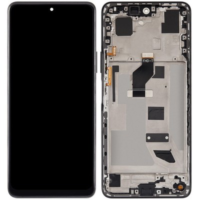 Original LCD Display für Honor 50 SE mit Rahmen Schwarz - aufgearbeitet