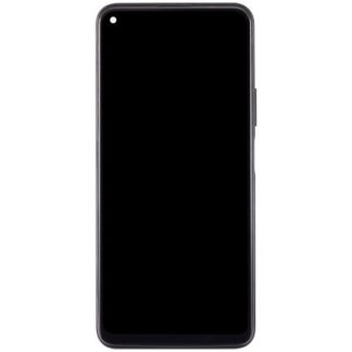 Original LCD Display für Huawei Nova 7 SE mit Rahmen Schwarz - aufgearbeitet