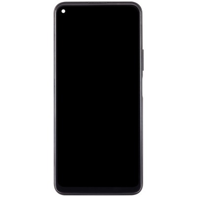Original LCD Display für Huawei Nova 7 SE mit Rahmen Schwarz - aufgearbeitet