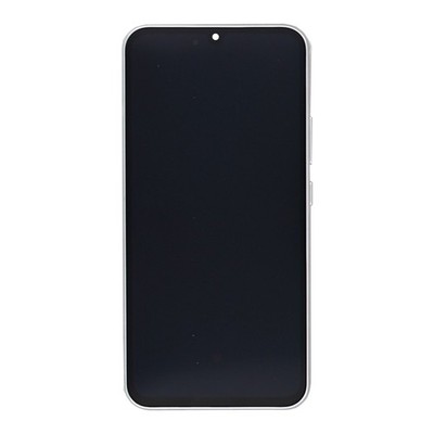 Samsung Original Service Pack Display Galaxy A34 5G A346B mit Rahmen Silver
