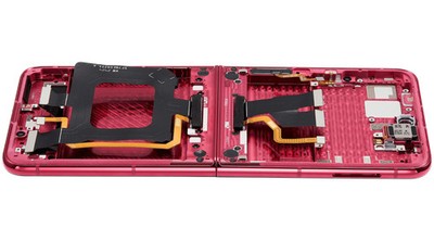 Orig. Display Motorola Moto Razr Plus 2024 mit Rahmen Hot Pink aufgearbeitet