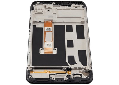 Original LCD Display für Oppo A35 mit Rahmen - aufgearbeitet