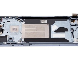 Original OLED Display für OnePlus 9RT 5G mit Rahmen Nano Silver - aufgearbeitet