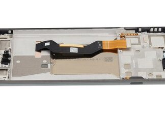 Orig. OLED Display Motorola Moto Edge 60 Pro mit Rahmen Shadow aufgearbeitet