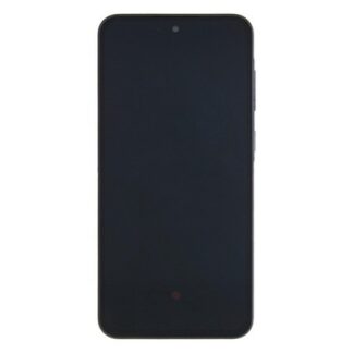 Samsung Original Service Pack Display Galaxy A36 A366B mit Rahmen Black