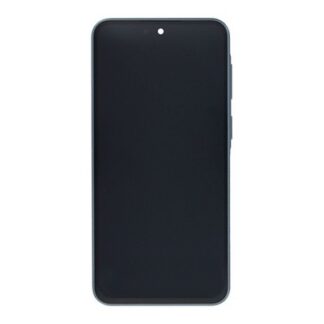 Samsung Original Service Pack Display Galaxy A37 A376B mit Rahmen Graygreen Grün