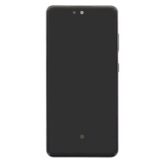 Samsung Original Display Galaxy A52, A52 5G A525F/A526B mit Rahmen Awesome Black