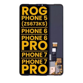 Original OLED Display Asus ROG Phone 5 6 7 ohne Rahmen aufgearbeitet