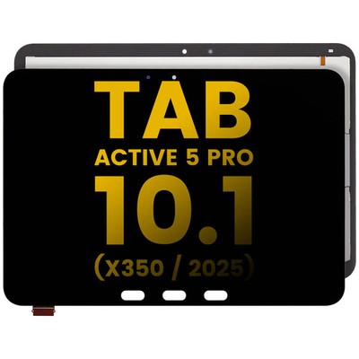 Original LCD Samsung Tab Active 5 Pro 10.1 X350 (2025) Display aufgearbeitet