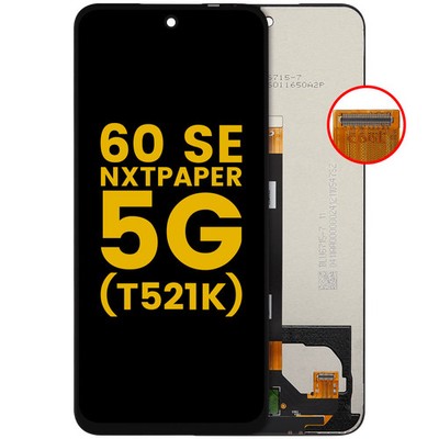 Original aufgearbeitet LCD Display TCL 60 SE NxtPaper 5G T521K ohne Rahmen