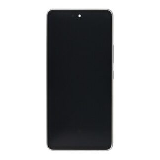 Samsung Original Service Pack Display Galaxy A53 5G A536B mit Rahmen White