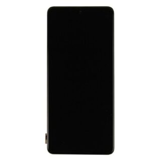 Samsung Original Service Pack Display Galaxy M52 5G M526B mit Rahmen Black
