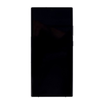 Samsung Galaxy Note 20 Ultra N985F, Ultra 5G N986B Display und Touchscreen-Digitizer mit Rahmen Mystic White Service Pack