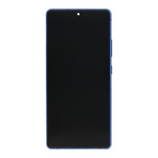 Samsung Galaxy S10 Lite G770F Original Service Pack Display Rahmen Prism Blue