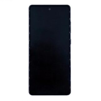 Samsung S20 FE/5G G780F/G781B Original Service Pack Display Rahmen Cloud Navy