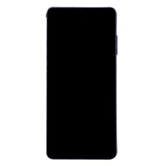 Samsung Original Display Galaxy S20 FE, 5G G780F/G781B mit Rahmen Cloud Lavender