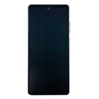 Samsung S20 FE/5G G780F/G781B Original Service Pack Display Rahmen Cloud White