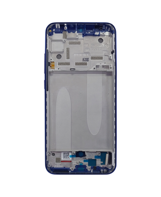 Original OLED Display Xiaomi Mi A3 mit Rahmen Blau - aufgearbeitet