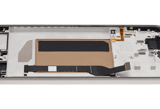 Orig. OLED Display Poco M8 Pro 5G m. Rahmen Mocha Brown aufgearbeitet