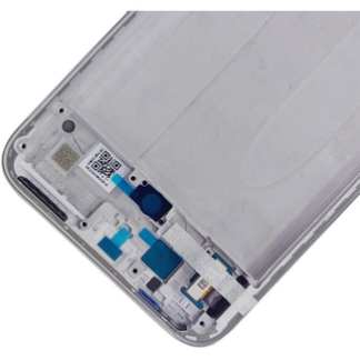 Original OLED Display Xiaomi Mi A3 mit Rahmen Silber - aufgearbeitet