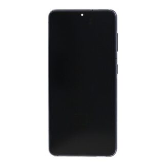 Samsung Galaxy S21 5G G991B Original Service Pack Display Rahmen Phantom Grey