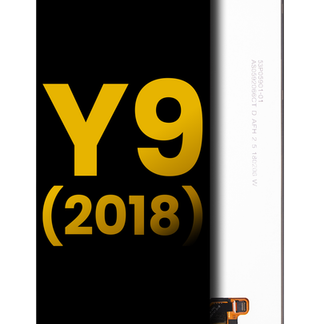 Original LCD Display Huawei Y9 (2018) ohne Rahmen Schwarz - aufgearbeitet