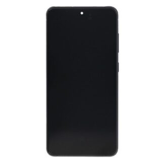 Samsung Original Service Pack Display Galaxy S21 FE G990B mit Rahmen Graphite