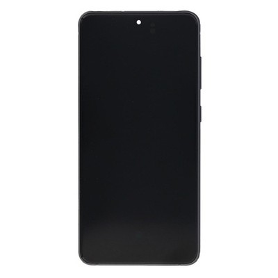 Samsung Original Service Pack Display Galaxy S21 FE G990B mit Rahmen Graphite