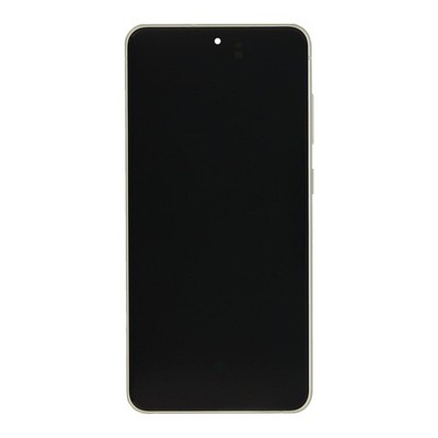 Samsung Original Service Pack Display Galaxy S21 FE G990B mit Rahmen Olive