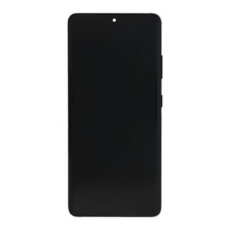 Samsung Original Display Galaxy S21 Ultra 5G G998B mit Rahmen Phantom Black