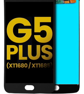 Original LCD Display Motorola Moto G5 Plus ohne Rahmen Schwarz - aufgearbeitet