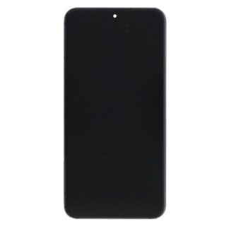 Samsung Original Service Pack Display Galaxy S22 S901B mit Rahmen Phantom Black