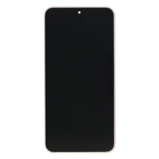 Samsung Original Service Pack Display Galaxy S22 S901B mit Rahmen Pink Gold