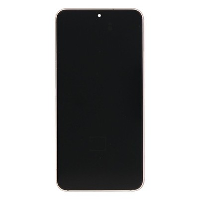 Samsung Original Service Pack Display Galaxy S22 S901B mit Rahmen Pink Gold