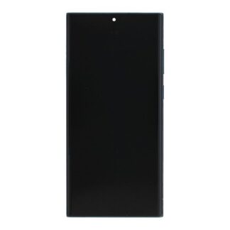 Samsung Original Service Pack Display Galaxy S22 Ultra S908B mit Rahmen Green