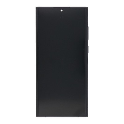 Samsung Galaxy S22 Ultra S908B Original Servicepack Display Rahmen Phantom Black