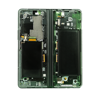 Orig. Display Samsung Galaxy Z Fold 3 5G mit Rahmen Phantom Green aufgearbeitet