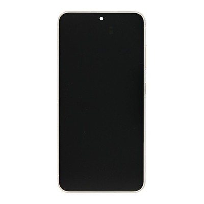 Samsung Original Service Pack Display Galaxy S23 S911B mit Rahmen Cream