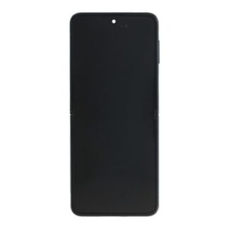 Samsung Galaxy Z Flip3 5G Main F711B Original Service Pack Display Rahmen Gruen