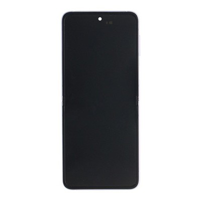 Samsung Galaxy Z Flip3 Main F711B Original Service Pack Display Rahmen Lavender