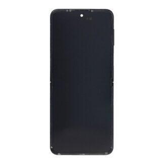 Samsung Original Display Galaxy Z Flip3 Main F711B mit Rahmen Phantom Black