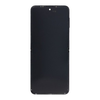 Samsung Original Display Galaxy Z Flip3 Main F711B mit Rahmen Phantom Black