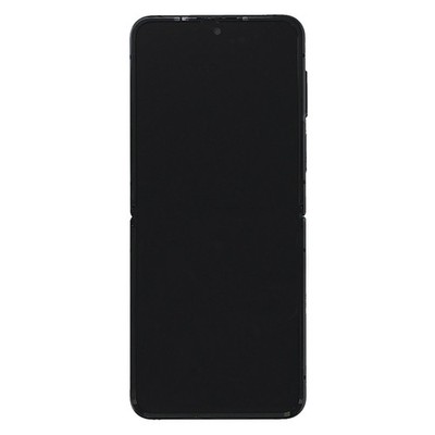 Samsung Galaxy Z Flip4 5G Main F721B Original Servicepack Display Rahmen Schwarz