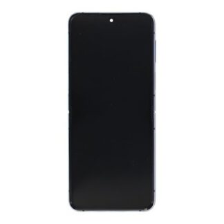 Samsung Original Service Pack Display Galaxy Z Flip4 Main F721B mit Rahmen Blue