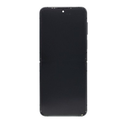 Samsung Galaxy Z Flip4 Main F721B Original Service Pack Display Rahmen Graphite